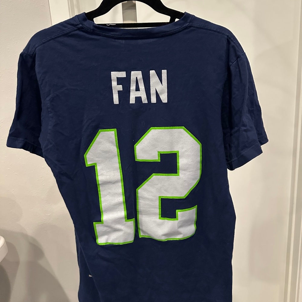 Seahawks Team Apparel Navy Blue T-Shirt